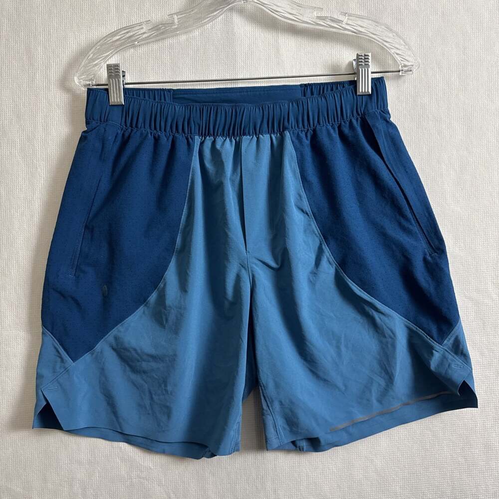 Lululemon Men’s Size Medium Blue Linerless Switch it Up Activewear Shorts